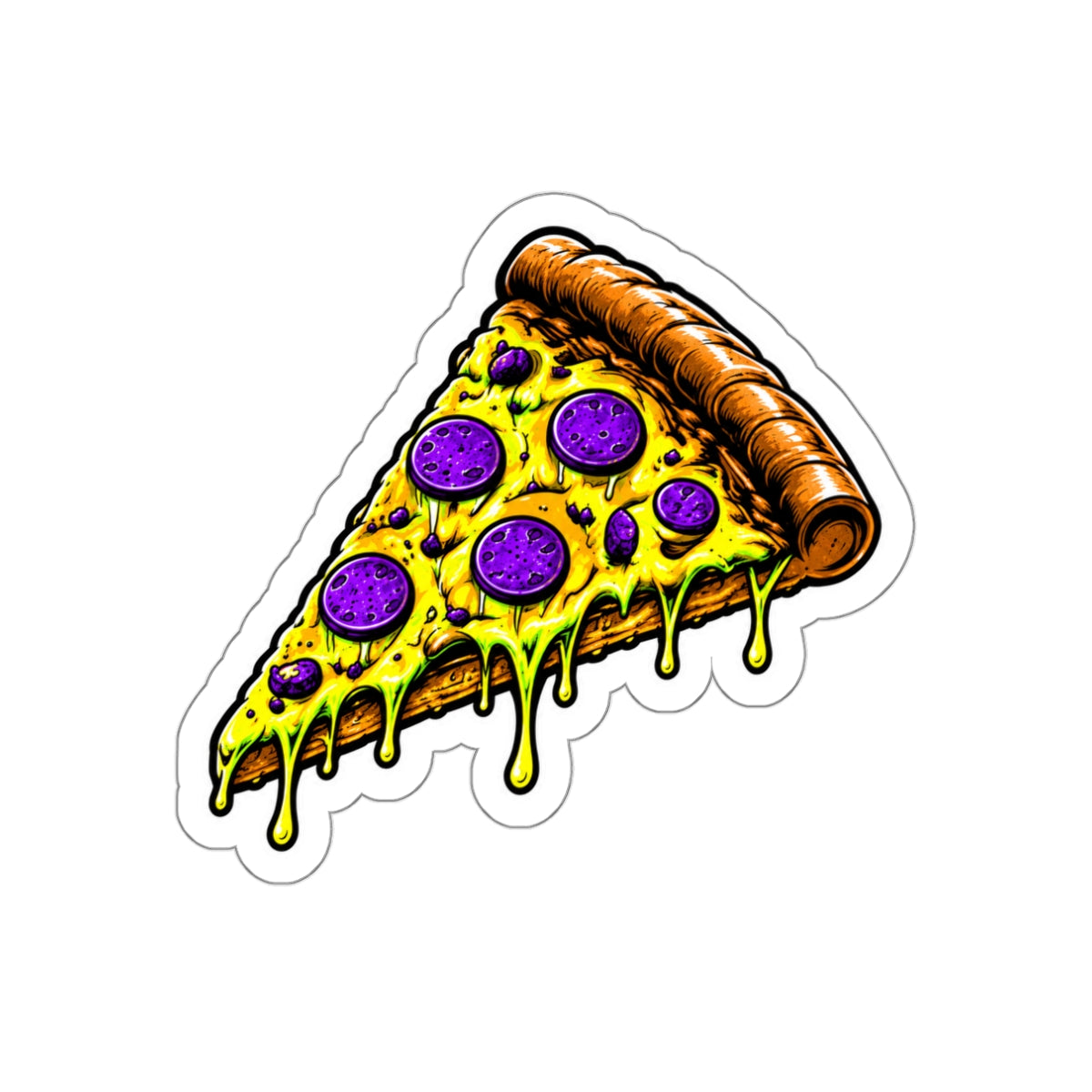 Mystery Slice — Pizza Sticker
