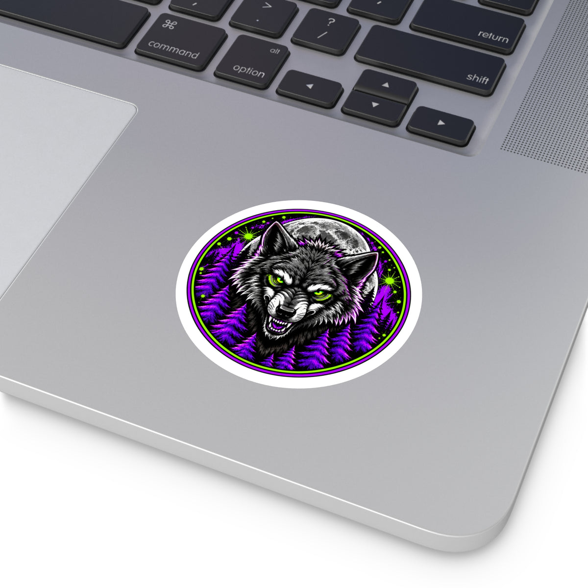 Wild After Dark — Wolf Sticker