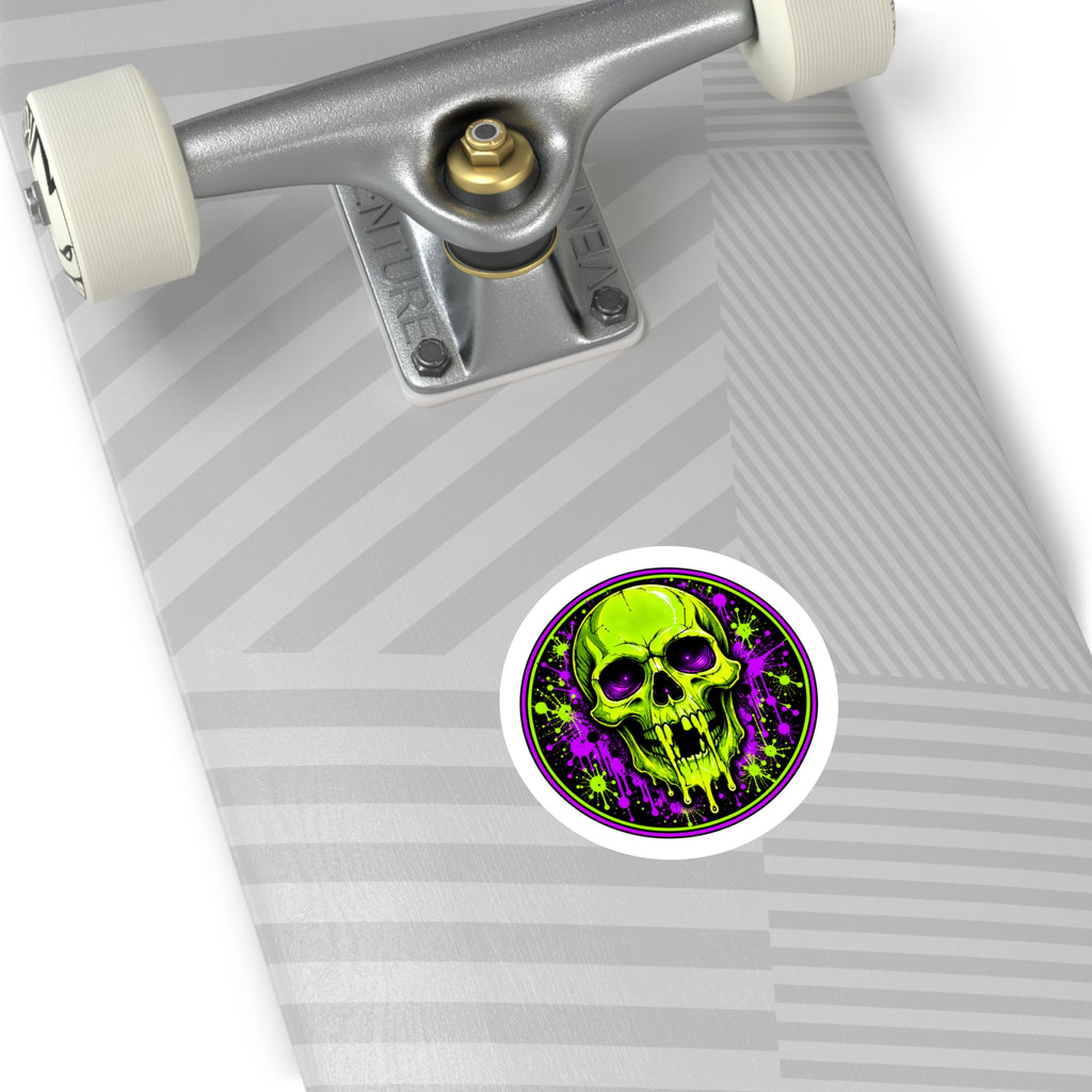 Deadly Glow — Skull Sticker