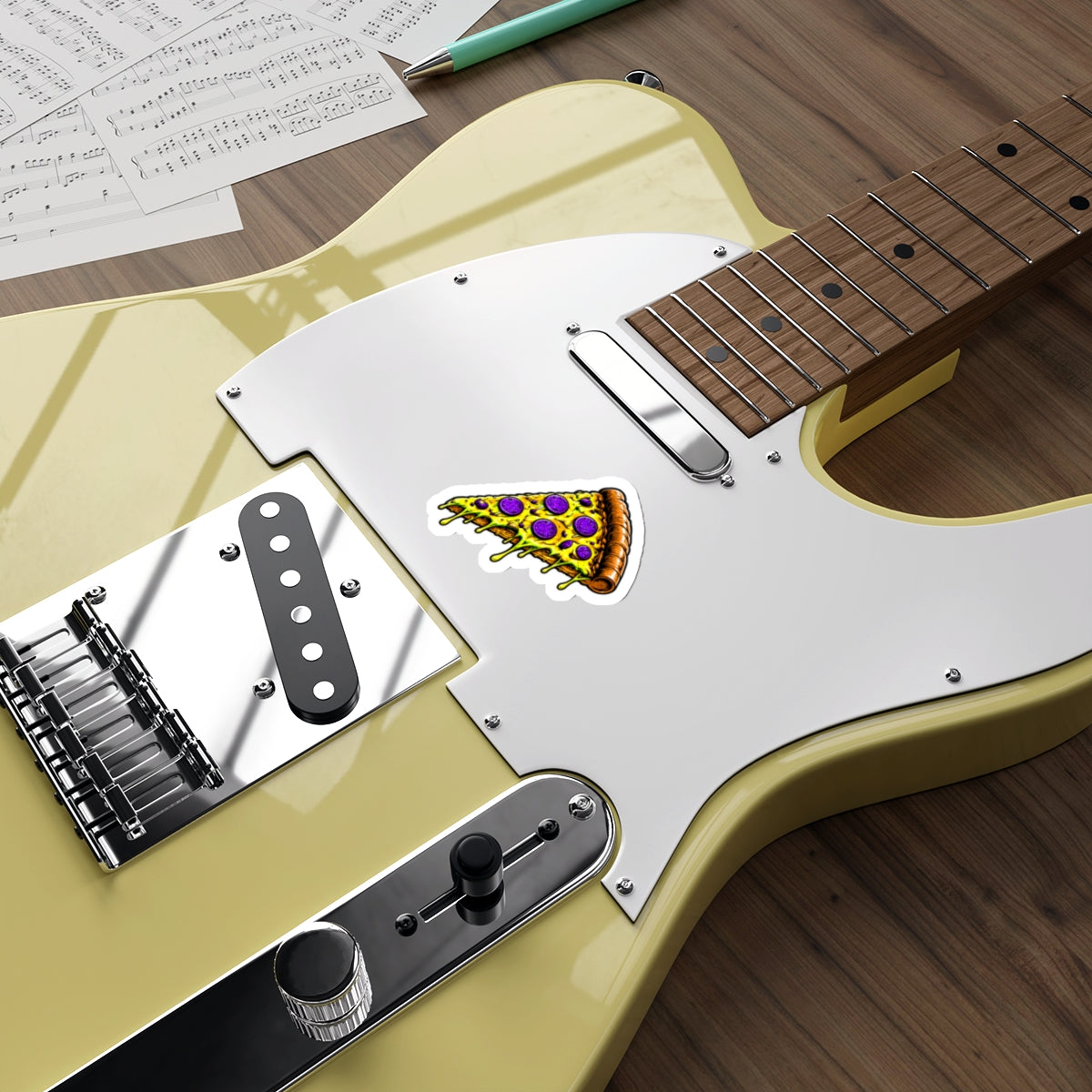 Mystery Slice — Pizza Sticker